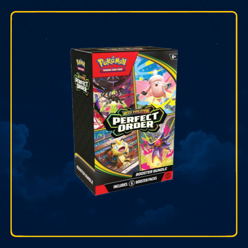 Pokémon Mega Evolution Perfect Order Booster Bundle PRE-ORDER (LIMIT 2 PER ORDER, PER HOUSEHOLD)