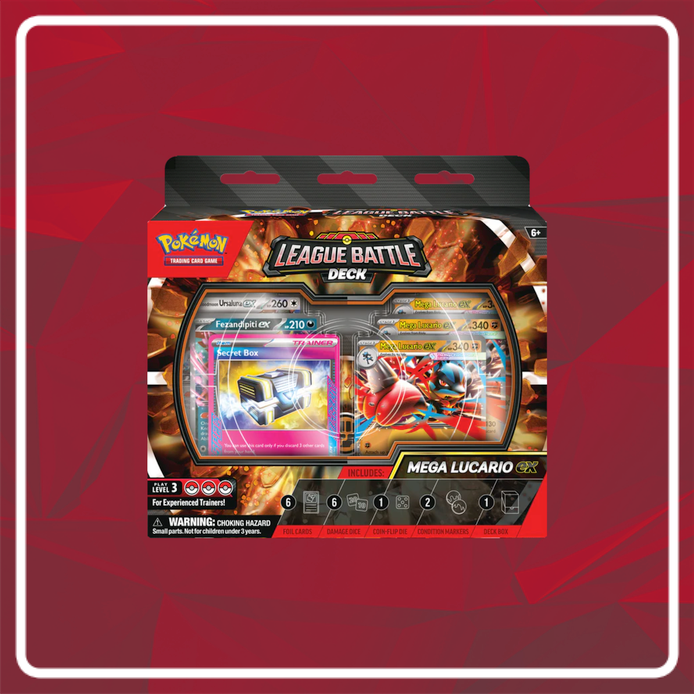 Pokémon Mega Mega Lucario EX League Battle Deck