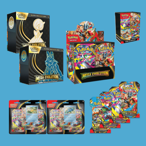 Pokémon Mega Evolution Ultimate Collectors Bundle Pre-order (LIMIT 1 PER ORDER, PER HOUSEHOLD)