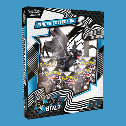 Pokémon Black Bolt Binder Collection English Pre-Order (Limit 1 per person, per order)